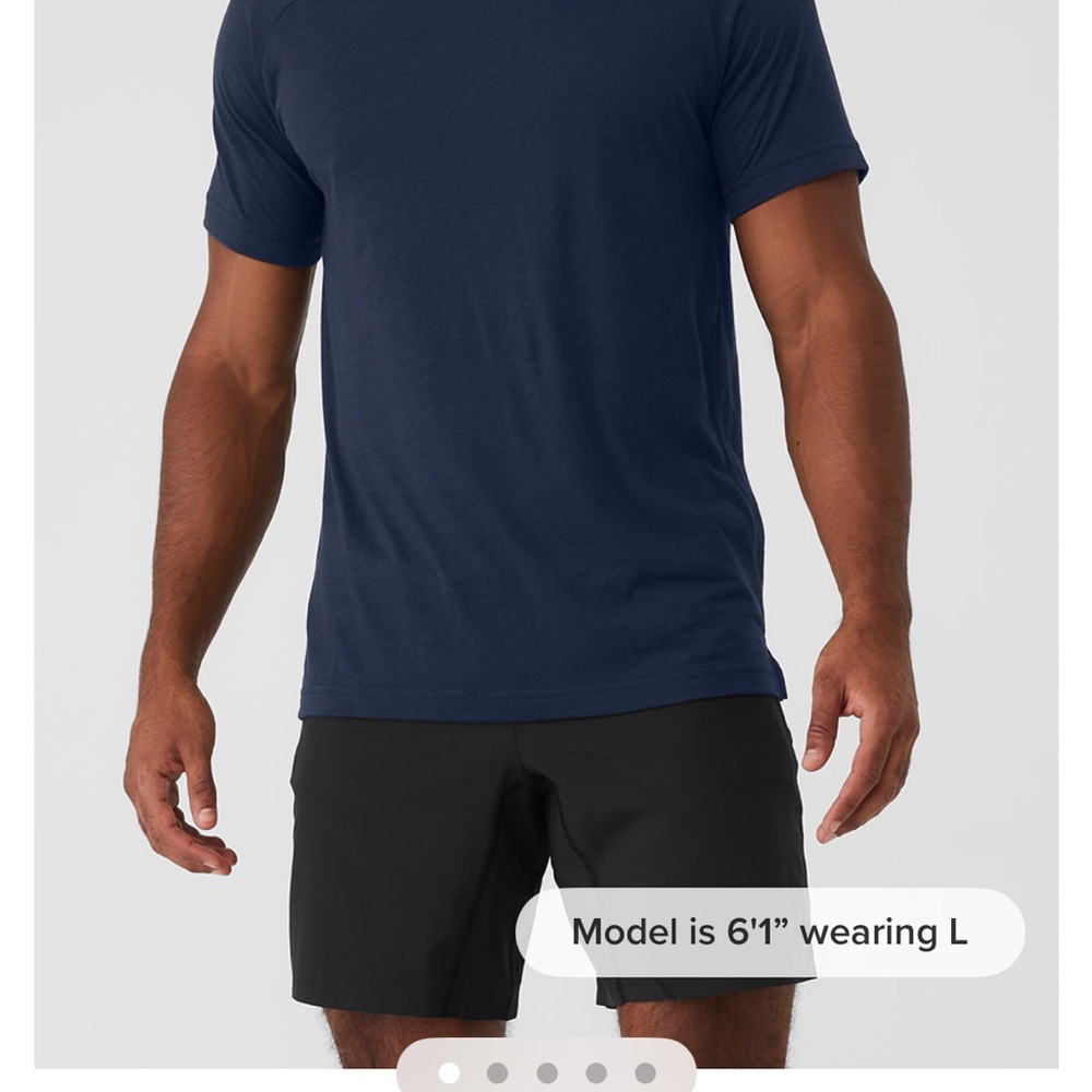 Alo Yoga Black Conquer Shorts. NWT